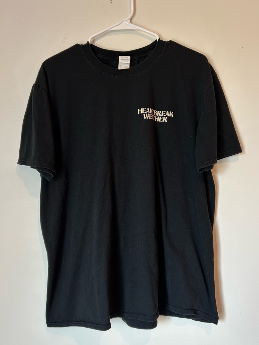 Niall Horan Heartbreak Weather XL Black T-shirt